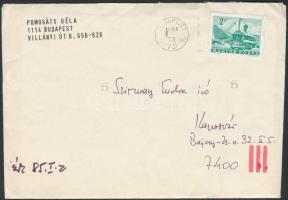 1984 Pomogáts Béla (1934-) irodalomtörténész  autográf levele Dr. Szirmay Endre (1920-2013) ny. főis...