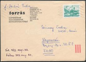 1983 Szekér Endre (1935-2013) irodalomtörténész, kritkus autográf levele Dr. Szirmay Endre (1920-201...