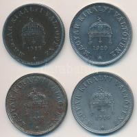 1916-1920KB 20f Fe (4xklf) T:2,2-