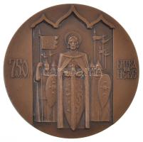 Szovjetunió 1990. "A névai csata 750. évfordulója" Br emlékérem (53mm) T:2 Soviet Union 1990. "750th Anniversary of the Battle at the Neva" Br commemorative medallion (53mm) C:XF