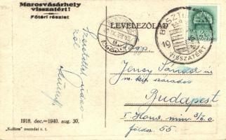 Marosvásárhely, Főtér, Beszterce  visszatért So. Stpl / main square