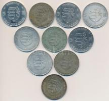 1947. 5Ft Ag "Kossuth" (10x) T:2-,3