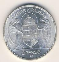 1930. 5P Ag "Horthy jobbra" T:2 k