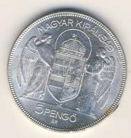 1930. 5P Ag "Horthy jobbra" T:2 k