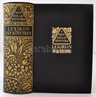A Pesti Hírlap Lexikona. A mindennapi élet és az összes ismeretek kézikönyve egy kötetben A-Z. Bp., 1937, Pesti Hírlap. Kiadói aranyozott gerincű egészvászon kötésben, szép állapotban. A kihajtható mellékletek közül egy sérült, egy javított.