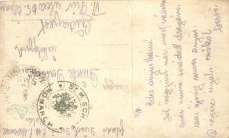 Der französische Panzerkreuzer Leon Gambetta wurde in der Nacht vom 26-27. April 1915 von einem öste...