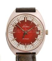 Tradition billegőmotoros karóra, szíjjal, dobozban, működik