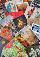 ~1.600 modern motívum képeslap 1950-2010, érdekes vegyes anyag / 1.600 modern thematic postcards, interesting, very mixy material