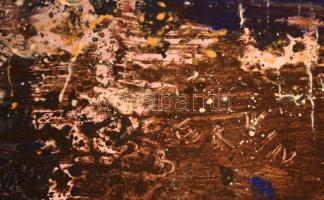 Balogh Ervin (1925-): Csend. Olaj, farost, jelzett, keretben  40×50 cm