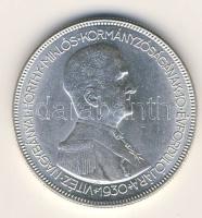 1930. 5P Ag "Horthy jobbra" T:2+