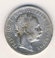 Ausztria 1879. 1Fl Ag T:3 ph