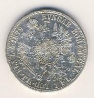 Ausztria 1879. 1Fl Ag T:3 ph