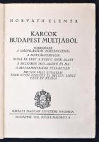 Horváth Elemér: Karcok Budapest múltjából. Töredékek a gázvilágítás történetéből. A Mátyás-templom. ...