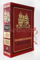 Reden, Alexander Sixtus von: Österreich - Ungarn. Die Donaumonarchie in historischen Dokumenten. Salzburg, 1995 Druckhaus Nonntal, Könyv és hozzá rengeteg okmány, képeslap, plakát, térkép facsimile másolatával. Díszes tékában / With a lot of facsimile copies of historical documents, maps, and other printed matters