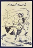 P. Rick: Lukodalmash / Marsbéli orgiák (pajzán könyv). Kiadói papírkötésben, illusztrációkkal, jó ál...