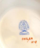 Herendi Rotschild váza, kézzel festett, jelzett, hibátlan, m: 18 cm