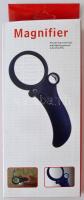 Magnifier többfunkciós nagyító 2,5 x / 25 x / 55 x nagyítással, led lámpával, UV fénnyel, új állapot...