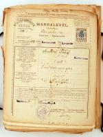 500-600 darabos marhalevél gyűjtemény az 1920-1970-es évekből. Rendkívül érdekes anyag, nagyon sok o...