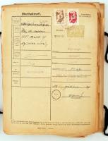 500-600 darabos marhalevél gyűjtemény az 1920-1970-es évekből. Rendkívül érdekes anyag, nagyon sok o...