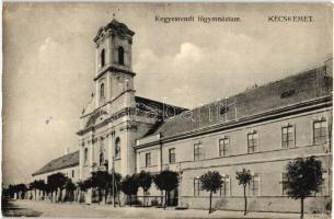 Kecskemét, Kegyesrendi főgimnázium, kiadja Komor Gyula