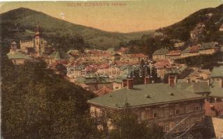 Selmecbánya, Banská Stiavnica; látkép / general view (EK)