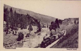 Tusnádfürdő with train