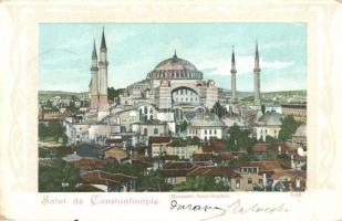 Constantinople, Mosquée Saint Sophie / cathedral, Art Nouveau