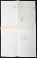 1877 Kivonat esketési jegyzékből, A pesti izr. hitközség anyakönyvhivatala, 25x39cm