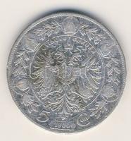 Ausztria 1900. 5K Ag T:3 ph