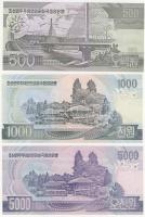 Észak-Korea 1998-2002. 500W,1000W,5000W "SPECIMEN 0000" T:I
