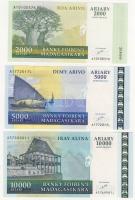 Madagaszkár 2003-04. 100A-10.000A 7klf T:I