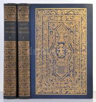 Darnay Kálmán: Kaszinózó táblabírák. Korfestő történeti tréfák I-II. Bp., 1928, Athenaeum 208 p.+ 5 t.; 229 p.+ 7 t. Dúsan aranyozott, kiadói egészvászon-kötésben, kifejezetten szép állapotban.