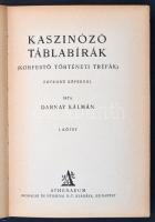 Darnay Kálmán: Kaszinózó táblabírák. Korfestő történeti tréfák I-II. Bp., 1928, Athenaeum 208 p.+ 5 ...