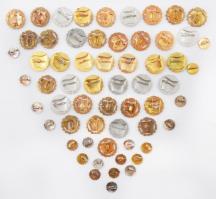 60db-os "Szocialista Brigád" tétel, több klf T:vegyes