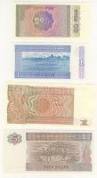Myanmar 1990-94. 50P,1K (2klf),5K,10K,20K,50K,100K T:I