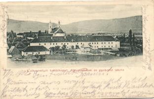 Csíksomlyó, Sumuleu Ciuc; tanítóképző, főgimnázium és gyakorló iskola / teachers school, grammar school (fa)