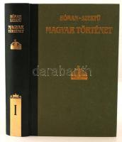 Hóman-Szekfű: Magyar történet I-V. Reprint kiadás! Bp., 1990, Maecenas. Kiadói félbőrkötésben (műbőr...