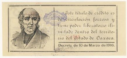 Mexikó/Oaxaca,Nochixtlán 1916. 5P T:I