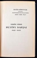 A Petőfi Könyvtár öt kötete: Petőfi Sándor és lyrai költészetünk; Petőfi élete; Az elzárt mennyorszá...