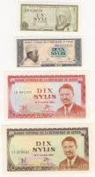 Guinea 1971-81. 1S,2S,10S (2klf),25S (2klf),100S összesen 7klf T:I,I-