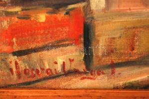 Ilosvai jelzéssel: Szentendre. Olaj, vászon, keretben, 60×47 cm