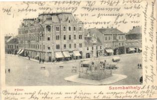 Szombathely, Főtér, 'Szombathely háza' (EK)