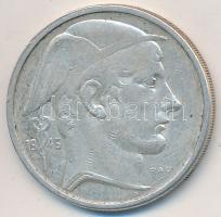 Belgium 1949. 50Fr Ag T:2-  Belgium 1949. 50 Francs Ag C:VF  Krause KM#136.1