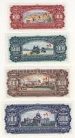 Jugoszlávia 1963. 100D,500D,1000D,5000D "SPECIMEN 0000" T:I
