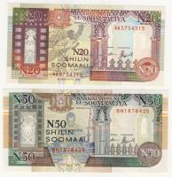 Szomália/Mogadishu 1991. 20Sh + 50Sh T:I