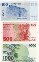 Izrael 1973-84. 50L,100L,5L,10L,500L,1000L T:I