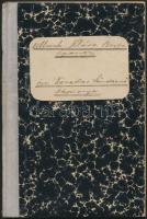 1919 Engedély-könyv csecsemő vagy kisdedek tartására, VIII. ker. elüljárósága, pp.:29, 17x12cm