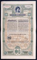 Osztrák-Magyar Monarchia / Bécs 1902. "Osztrák-Magyar Bank" záloglevele 200K-ról, 1db szelvénnyel T:II- Austro-Hungarian Monarchy / Vienna 1902. "Austro-Hungarian Bank" debenture about 200 Korona, with one coupon C:VF