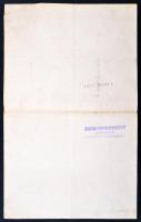 Budapest 1885. "Herendi Porczellángyár Részvény-Társaság" részvénye 1000Ft-ról bélyegzések...