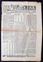 1898 Kerékpár. A Magyar Újság melléklete, kissé gyürött, pp.:4, 41x27cm